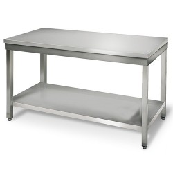 TABLE INOX L 800 x P 600 x H 850 mm﻿